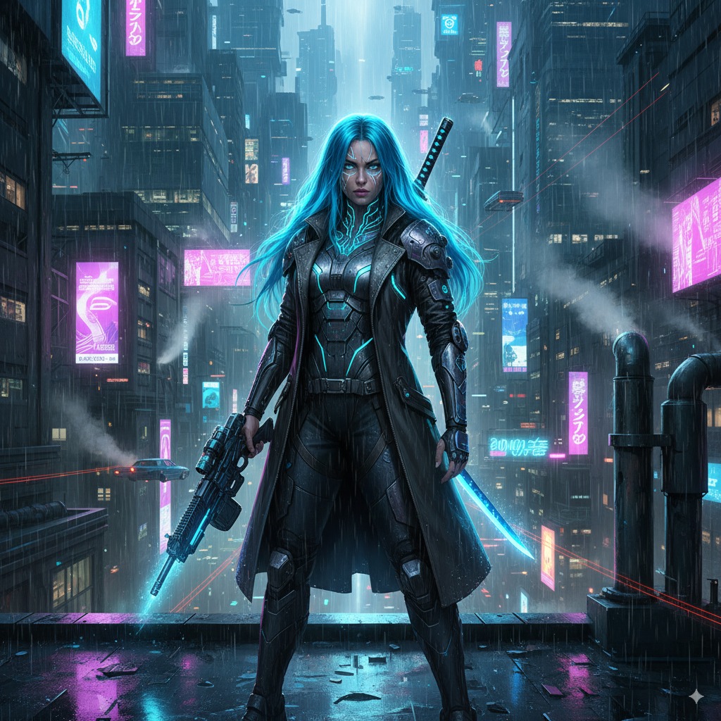 Cyberpunk Portrait